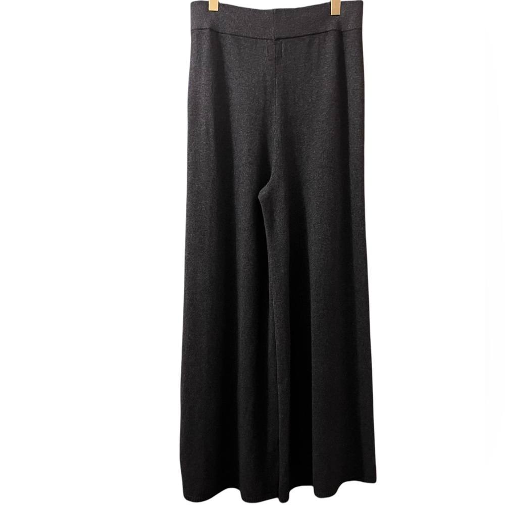Leset Pants Zoe Cashmere Wool Wide Leg Lounge Trousers Sz XL - Picture 11 of 14